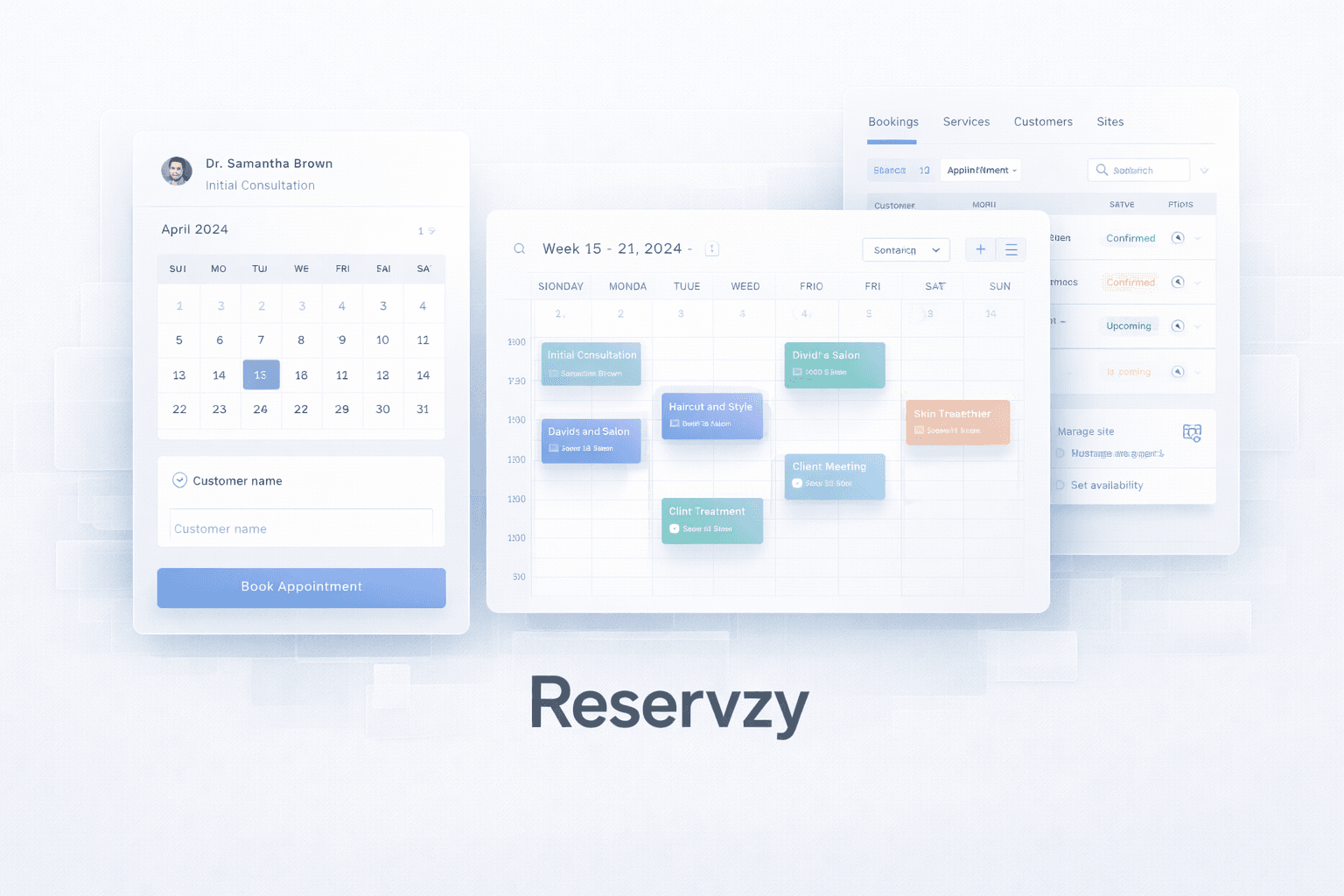 Reservzy – Appointment Booking SaaS Platform project visual